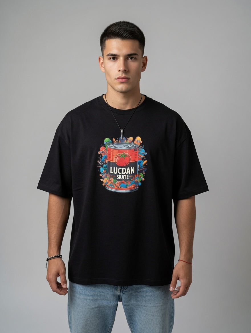 Camiseta Oversize Tomataso | 100% Algodón 180g