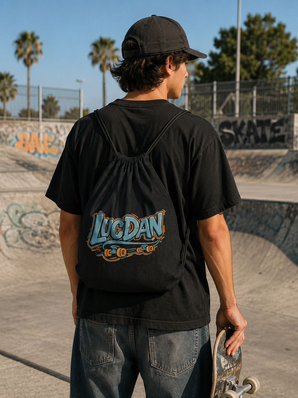 Mochila de Cuerdas LucDan – Denim
