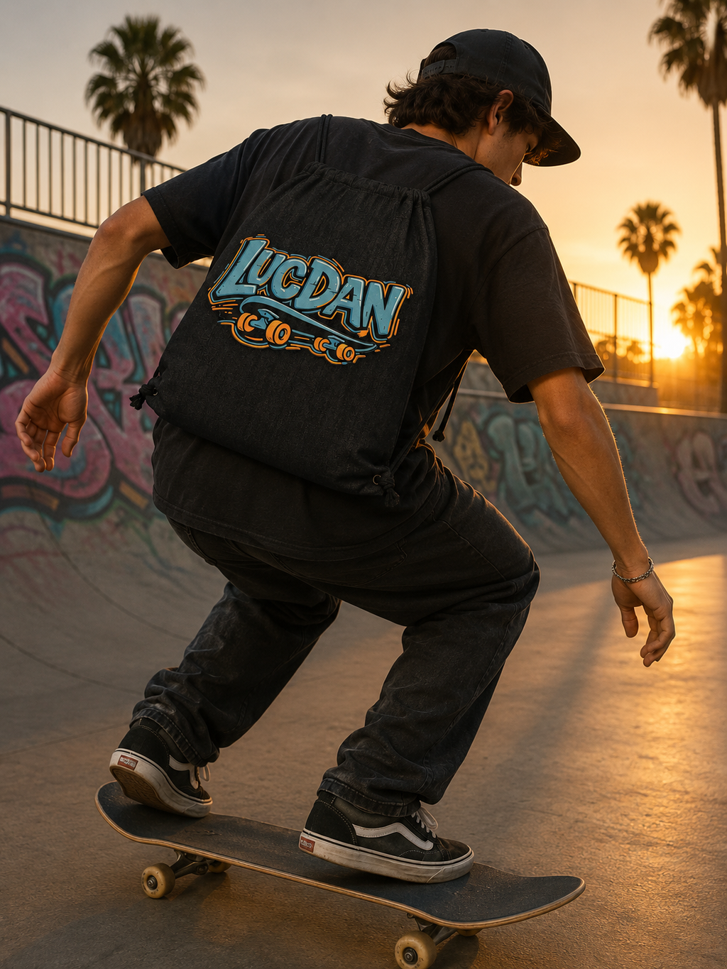Mochila de Cuerdas LucDan – Denim