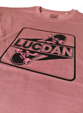 CAMISETA M/C OVERSIZE ROJO PÁLIDO SKATER UNISEX LUCDAN