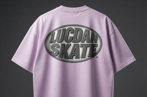 Camiseta Oversize Lila – LucDan Skate